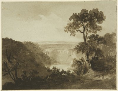 Vue depuis Clifton Down, vers 1820 - John Reverend Eden