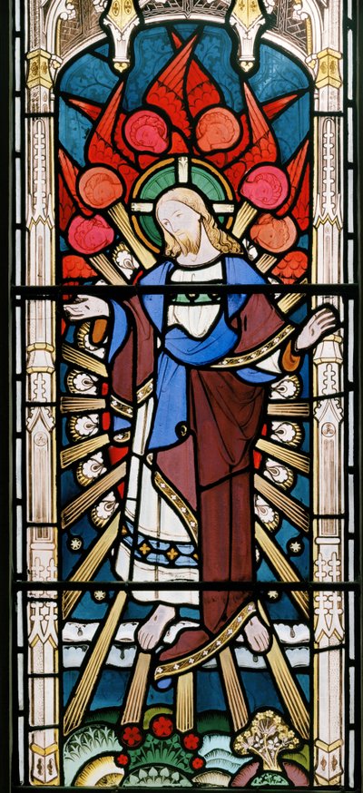 Christ et Séraphins, des Vierges Sages et Folles - John Richard Clayton