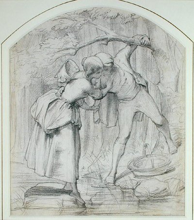 La traversée, vers 1860 - John Richard Clayton