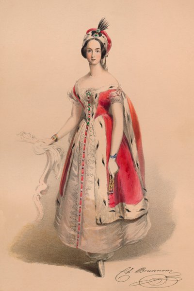 Invité en costume pour le Bal Costumé de la reine Victoria, 12 mai 1842 - John Richard Coke Smyth
