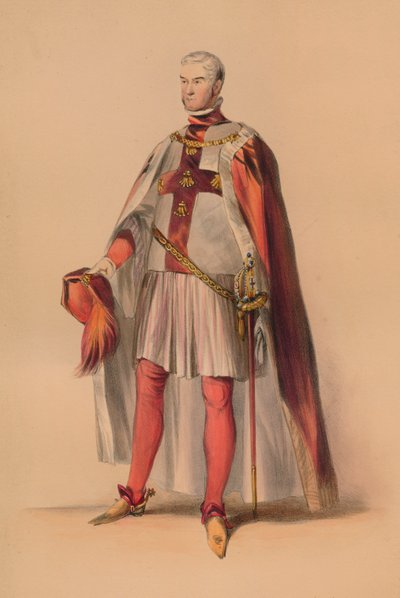 Invité en costume pour le Bal Costumé de la Reine Victoria, 12 mai 1842, 1843 - John Richard Coke Smyth