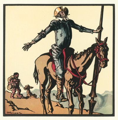 Kensington Rhymes : Don Quichotte - John Robert (after) Monsell