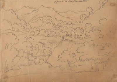 Montée à la Bochetta - John Robert Cozens