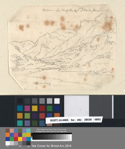 Entre La Chapelle et Saint-Jean-de-Maurienne - John Robert Cozens