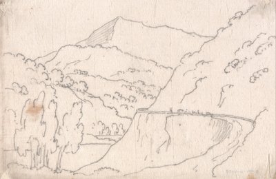 Entre Tavarnelle amp ; Capriano - John Robert Cozens