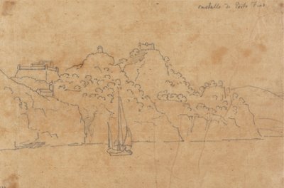 Castello di Portofino - John Robert Cozens