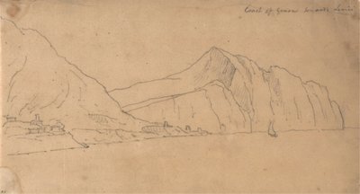 Côte de Gênes vers Lerici - John Robert Cozens