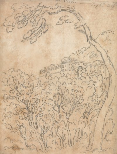 Couvent à Vietri - John Robert Cozens