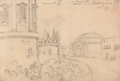 Couvent près de Ponte Nuovo, 19 octobre - John Robert Cozens