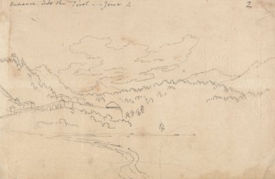 Entrée dans le Tyrol, 4 juin - John Robert Cozens
