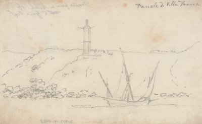 Fanale di villa Franca - John Robert Cozens