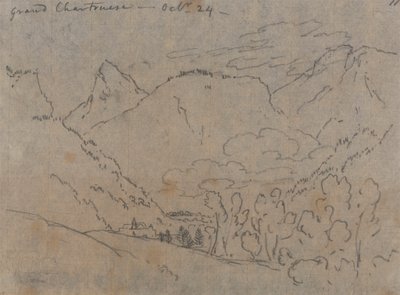Grande Chartreuse, 24 octobre - John Robert Cozens