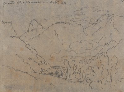 Grand Chartreuse, 24 octobre - John Robert Cozens