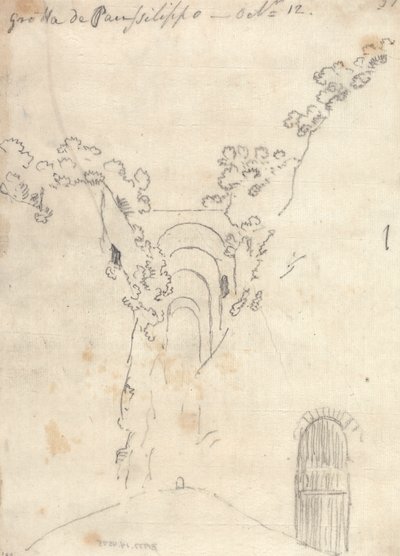 Grotte de Posillipo - John Robert Cozens