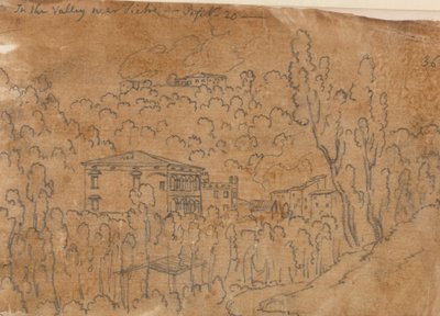 Dans la vallée près de Vietri, 20 septembre - John Robert Cozens