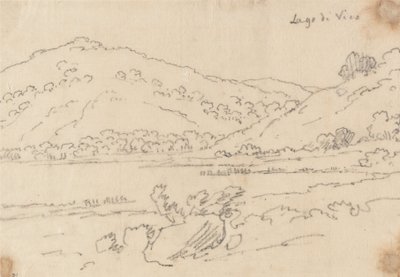 Lac de Vico - John Robert Cozens
