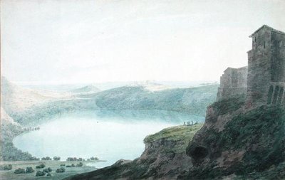 Lac de Nemi - John Robert Cozens