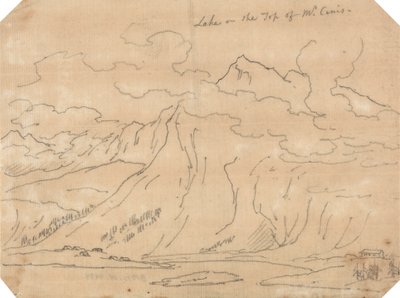 Lac au sommet du Mont Cenis - John Robert Cozens