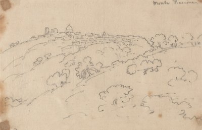Monte Fiascone - John Robert Cozens