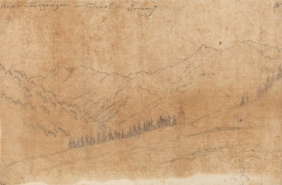 Près de Sherzing, Tirol, 7 juin - John Robert Cozens