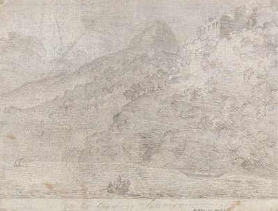 Sur la côte de Salerne - John Robert Cozens