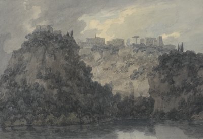 Sur le lac de Nemi - John Robert Cozens