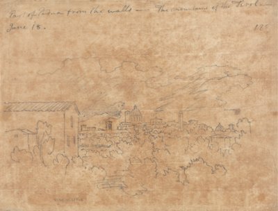 Partie de Padoue depuis les murs - John Robert Cozens