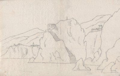 Littoral rocheux - John Robert Cozens