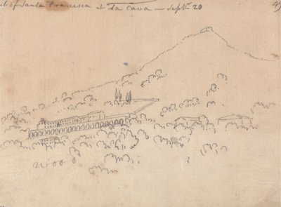 Sainte Francesca à La Cava, 20 septembre - John Robert Cozens