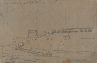 Bord de mer à Portici, 7 septembre - John Robert Cozens