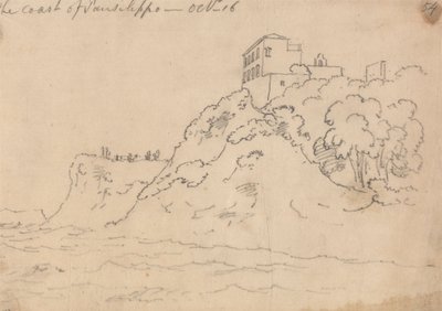 La côte de Posillipo, 16 octobre - John Robert Cozens