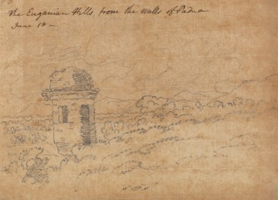 Les collines euganéennes - John Robert Cozens