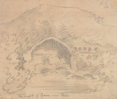 Le temple de Diane près de Baia - John Robert Cozens