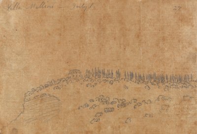 Villa Mellini, 1er juillet - John Robert Cozens