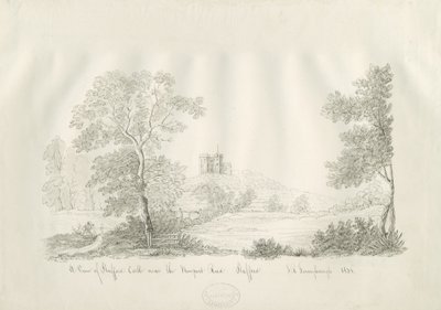 Château de Stafford - Près de la route de Newport - John Robert Fernyhough