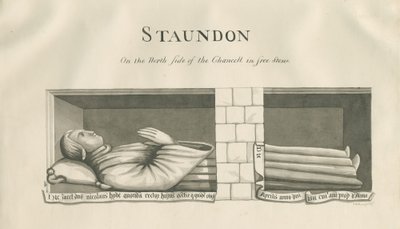 Église de Standon - Tombe murale de Nicholas Hyde - John Robert Fernyhough
