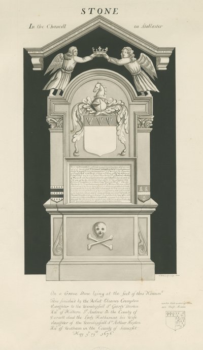Pierre - Tombe de Thomas Crompton - John Robert Fernyhough