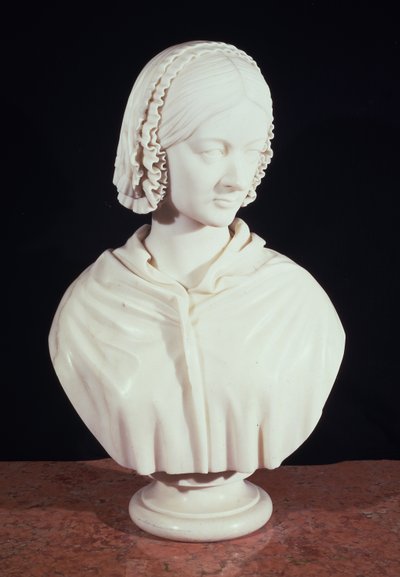 Buste de Florence Nightingale (1820-1910) - John Robert Steell