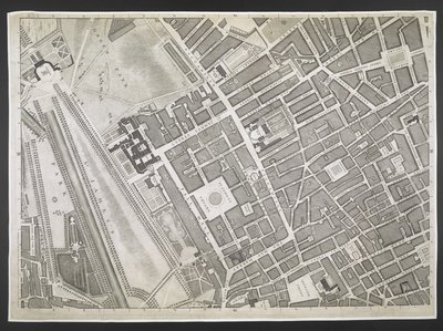 Plan de Londres, Piccadilly, St. James