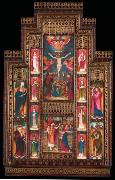 Conception pour le retable de l