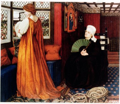Juliette et sa nourrice - John Roddam Spencer Stanhope
