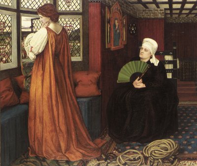 Juliette et sa nourrice - John Roddam Spencer Stanhope