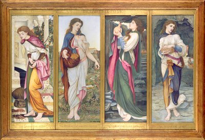 Les Travaux de Psyché, 1873 - John Roddam Spencer Stanhope