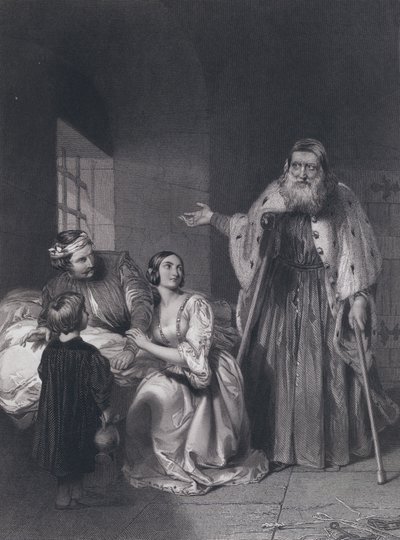 Francesco Foscari, Doge de Venise, prononçant la sentence d