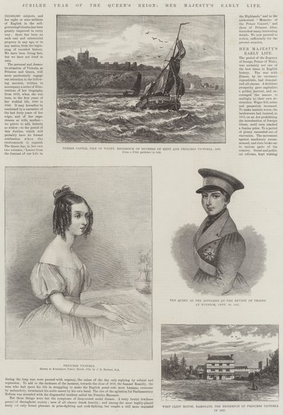 Année du jubilé du règne de la reine, la jeunesse de Sa Majesté - John Rogers Herbert
