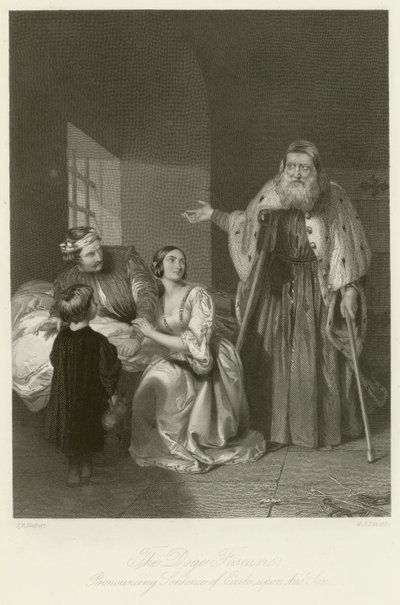 Les Deux Foscari - John Rogers Herbert