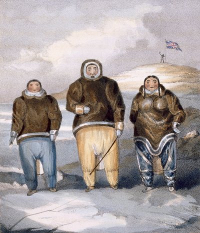 Kawalua, Tiagashu et Adlurak, 1835 - John Ross