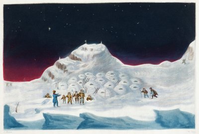 North Hendon, cottages de neige des Boothians, de 