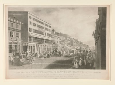Vue sud-ouest de Sanderson - John Rubens Smith