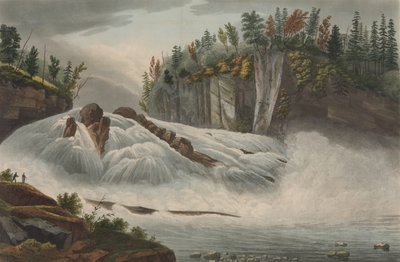 Chutes de Hadley No. 5 du Portfolio de la rivière Hudson - John Rubens Smith